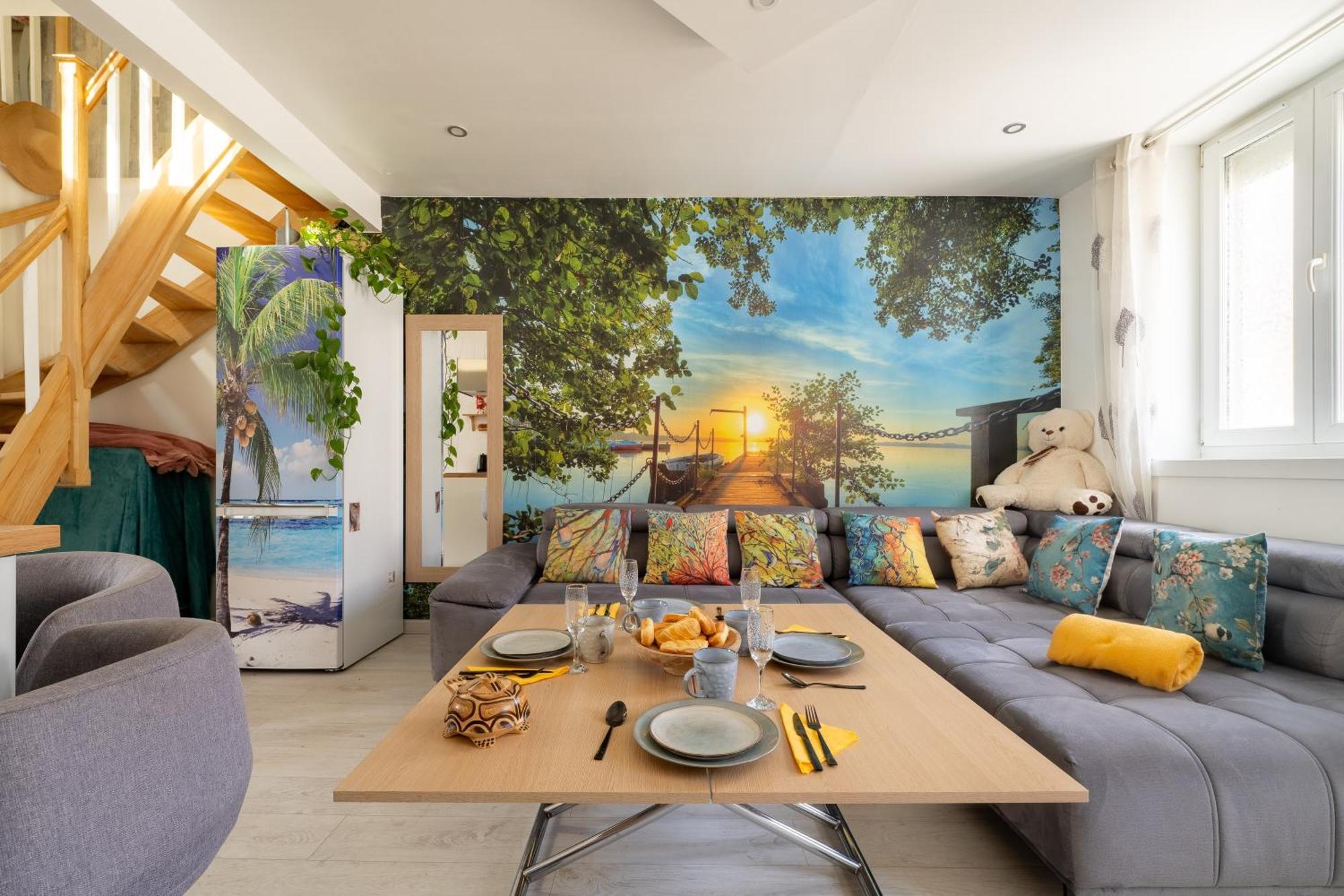 Casa Inca Calais - Duplex Soleil Latino - Parking Free, Station Apartment ภายนอก รูปภาพ