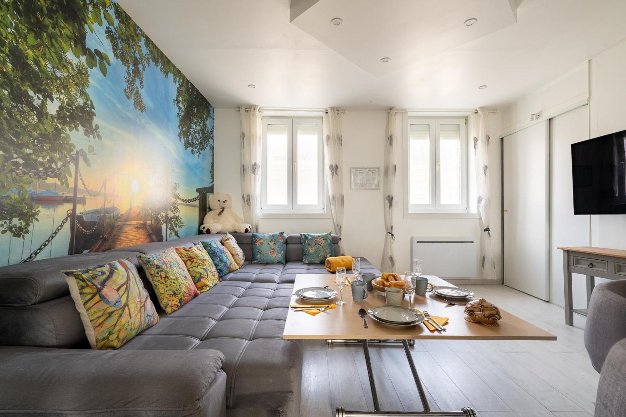 Casa Inca Calais - Duplex Soleil Latino - Parking Free, Station Apartment ภายนอก รูปภาพ
